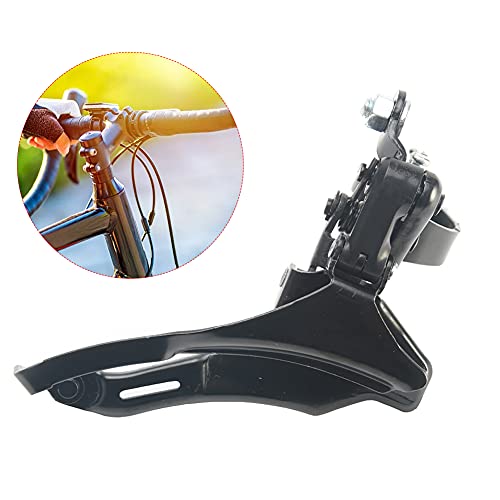 Tookie Bike Front Derailleur, Universal Bicycle Derailleur, Steel Speed Changer TZ 30 Replacement Mountain Bike Accessories, Speed Front Dialer, Bicycle Parts, Bicycle Accessories(Size:Pull Down)
