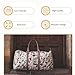 Signare Tapestry Large Travel Duffle Bag Ladies Overnight Weekender Carryon Gym Sports Duffel bags for Women With Morning Garden Design (BHOLD-MGD)