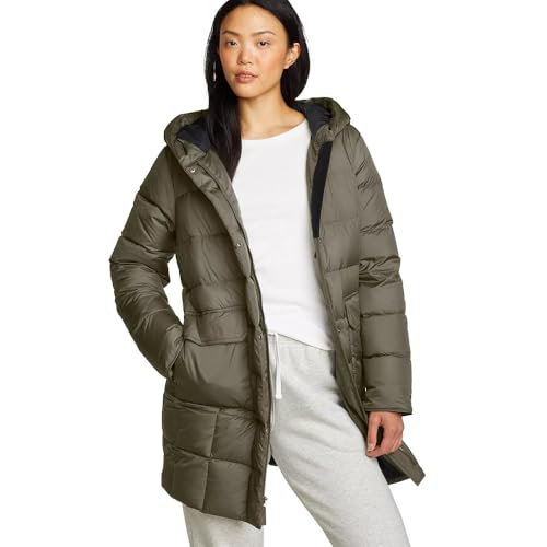 Eddie Bauer Women's Yukon Down Parka, Spruce, Medium, Petite