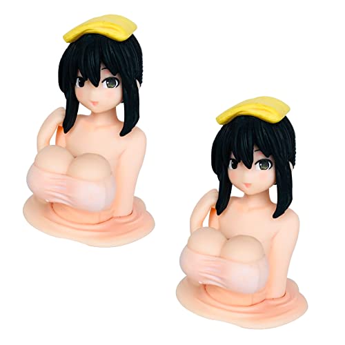 Funny Chest Shaking Girl Car Ornament, Anime Action Figure Shake Girl Bobbleheads Figurine Car Dashboard Decorations Accessories Interior For Men Women Home Office Dash Board Decor Valentines Gifts #TOP4