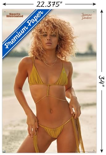 Póster Jasmine Sanders con chinchetas incluidas para colgar de inmediato sin dañar la pared 3