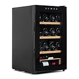 Weinkühlschrank für 48 Flaschen, Schwarz, CHR Pro – Vinobox – 126 Glasscheiben