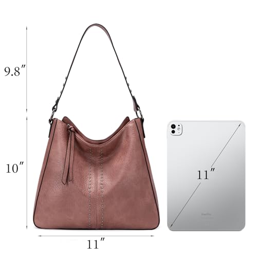 Image of Montana West Hobo Bags for Women Top Handle Satchel Shoulder Purse Bucket Handbag