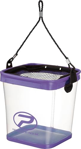 プロックス(PROX) クリア活かし角バケツ(ロープ・ホルダー付)