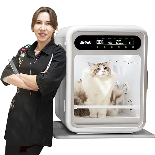 JirPet Pet Dryer Box, Pet Hair Dryer with Smart Chip...