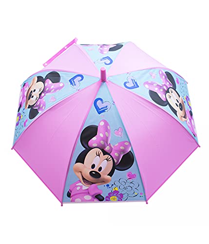 Guarda Chuva Infantil Rosa Minnie - Disney