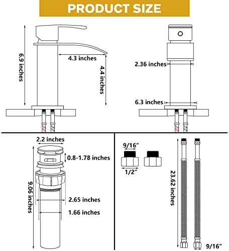Experience the Elegance: KZH Waterfall Bathroom Faucet Review - Paperblog
