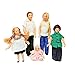 Produktbild Melody Jane Puppenhaus Modern Sommer Familie Miniatur Porzellan People Figuren