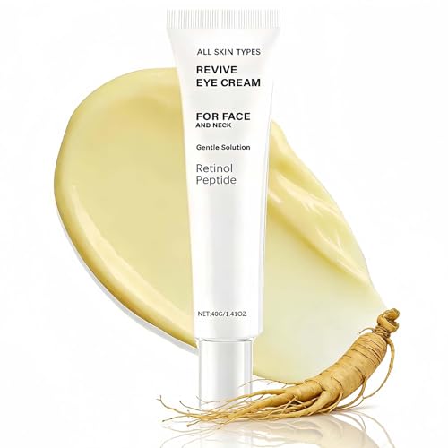 Image of Revive Eye Cream for Face and Neck, Anti Wrinkle Eye Creams for Dark Circles and Puffy Eyes, Retinol Eye Cream Anti Aging with Peptide to Reduce Wrinkles, Firming Hydrating Moisturiser,40g
