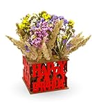 EWA Eco-Wood-Art - 3D-Holzpuzzles für Interieur und Design - Dekovase 'Happy Bithday' - Souvenir, Geschenk, Küche, Wohnkultur, Interieur - 12 Stück