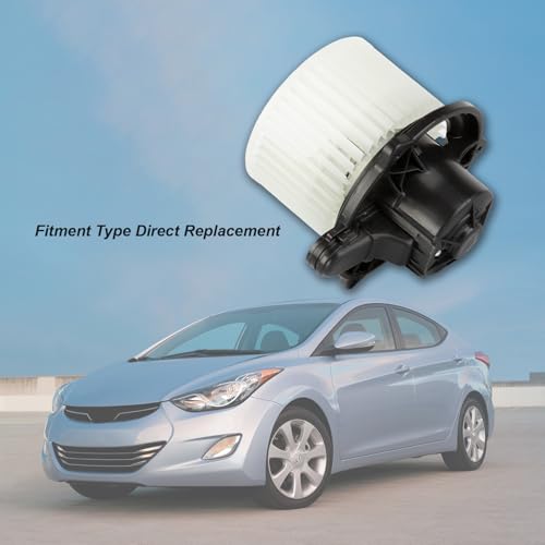Image of 700250 Car Blower Motor Compatible with 2009-2012 Hyundai Elantra Hatchback 971132L000
