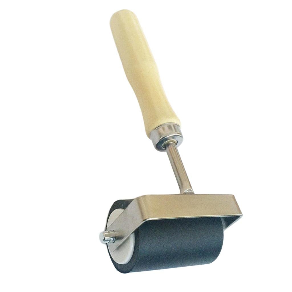 Club Bollywood®Lino Brayer Hard Rubber Ink Paint Roller Block Printing Printmaking Tool 5Cm|||• |1 Piece Printing Roller Tool-image-44