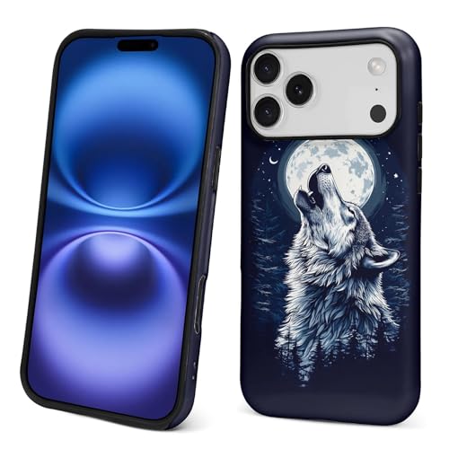 Coque antichoc PT 17 PM loup lunaire : fini les rayures sur votre téléphone
