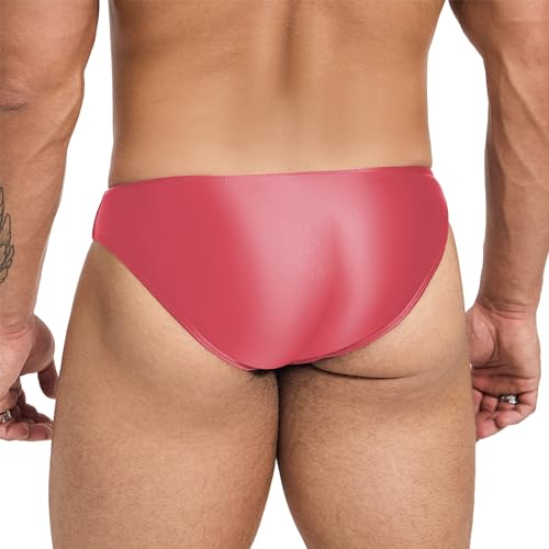 Oceanus Range of Spandex Color-Blocked Ultra-Low-Rise Swim Briefs(522)4