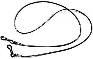 C2K Fashionable Sports Eyeglass Sunglasses Wax Cord Neck Strap Reading Glasses Holder Pack of 2PCS Black Price In India