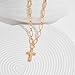 MUYAN 14K Gold Plated Chunky Cross Necklace for Women Trendy Cross Vintage Paperclip Chain Necklaces Fashion Religious Jewelry