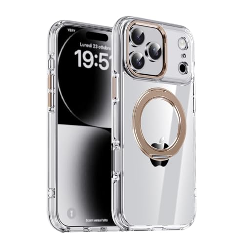 Coque iPhone 16 Pro avec anneau support pour vidéos mains libres
