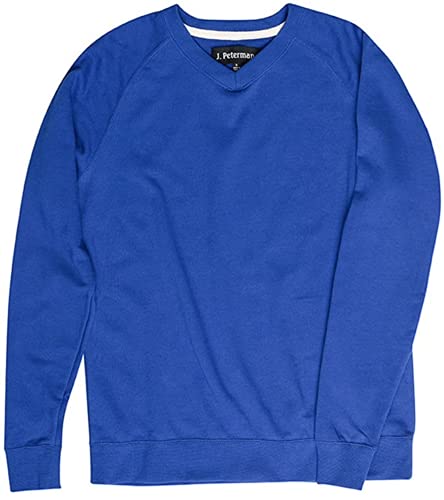 J. Peterman Being Comfortable Sweatshirt Blue X Large