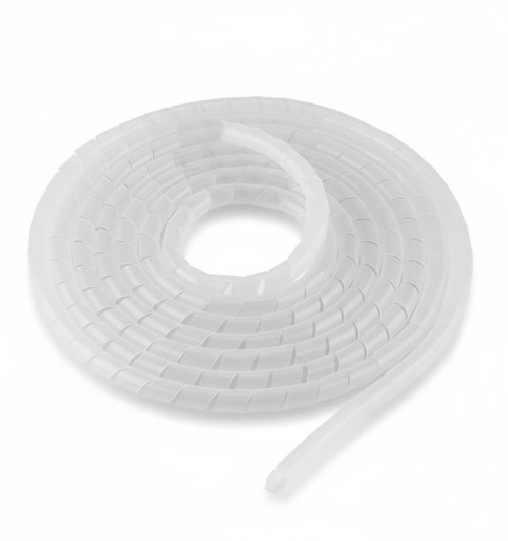 LEYDEN® 9MM, 5 Meters Flexible Spiral Cable Wrap Sleeves Cable Wire Organizer Cable Sleeves for Industrial Panel Wiring-image-41