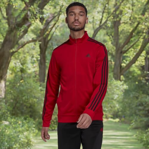Image of adidas Men's Essentials Warm-up 3-stripes Track Top