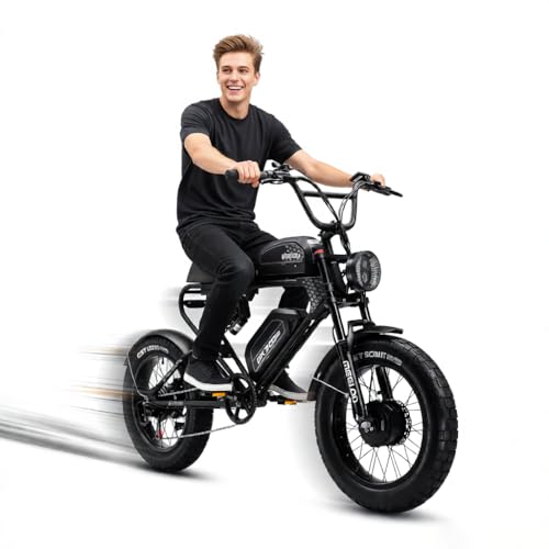 sepado Electric Dirt Bike for Adults,2400W Dual Motor 48V 40Ah