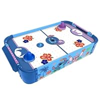 New||Air Hockey Table Game, 2 Mallets and 2 Pucks, Hawaiian Theme with Floral Design|| Birthday/Xmas Gifts for Girls/Boys