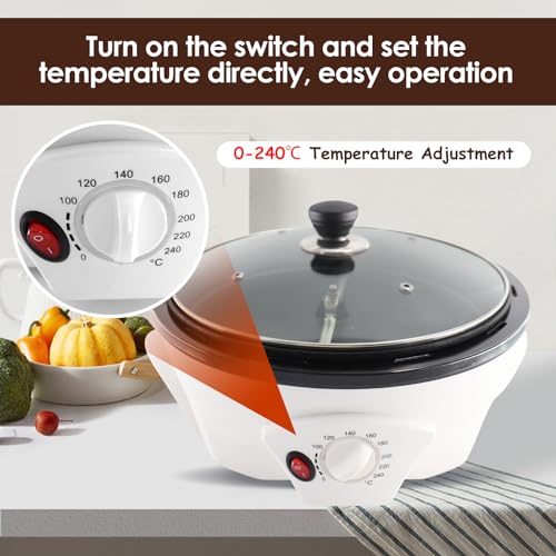 Commercial coffee roaster machine