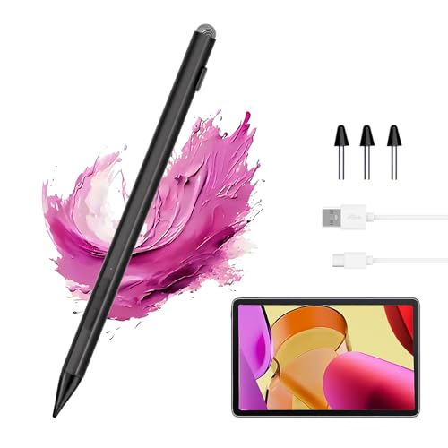 Fire Max 11 Stylus Pen - 2025 Upgraded Ergonomic and Anti-Slip Slight Hexagonal Stylus for Amazon Fire Max 11 Tablet USI 2.0 Certified 4096 Pressure Sensitivity USB-C Fast Charging USI Pen