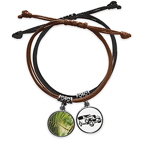 Bracelet corde cuir ajustable pour éviter les bijoux trop grands