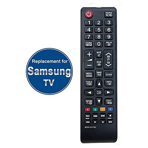 FOXRMT Replacement Samsung TV Remote Control BN59-01175N for All Samsung LED LCD Smart TVs - No Setup Needed Samsung Remote Control