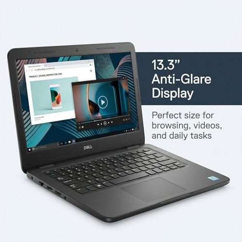 Image of Dell Latitude 3310 13.3-Inch 1920 x 1080 FHD Touch Screen Laptop, Core i5-8265U, 16GB DDR4 RAM, 512GB M.2 NVMe SSD, HDMI, Windows 11 Pro, Webcam, Business Laptop (Renewed)