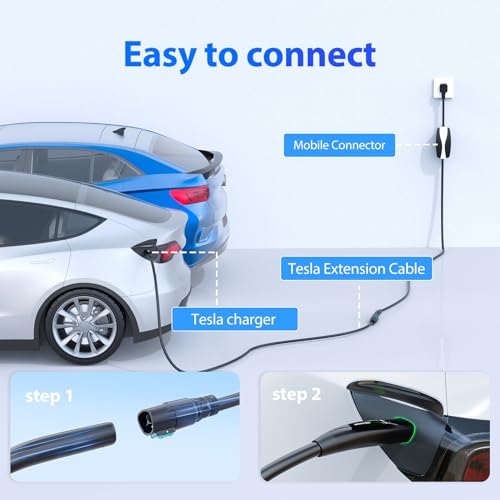 EVDANCE 21ft 40A Tesla Cord