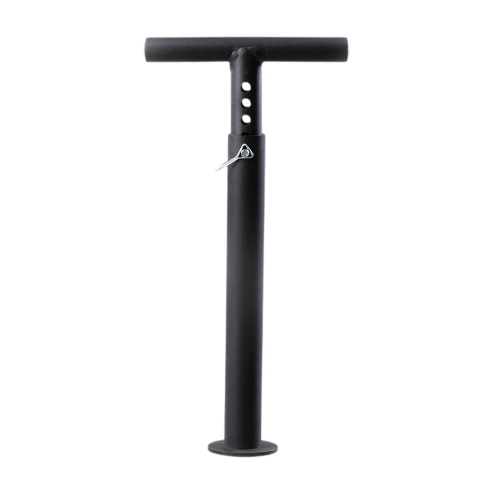 perfk Mango para Kettlebell con fijación Discos Peso, Agarre Antideslizante y Ajustable para Ejercicios Culturismo.