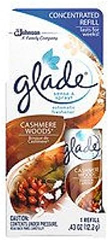 Glade Sense & Spray Refill, Cashmere Woods, 1 ea - Pack of 2