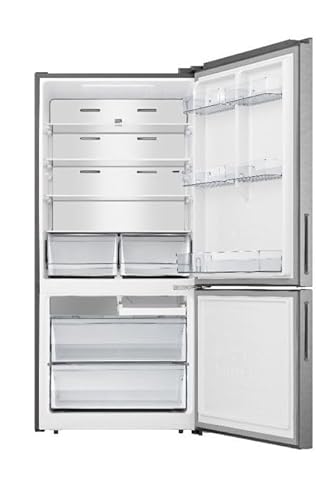 Kenmore 31" Bottom Freezer Refrigerator, Counter Depth - Ice Maker, Adjustable Shelving, Crisper Drawers, ENERGY STAR Certified, 17.8 cu. ft. Capacity, Fingerprint Resistant Stainless Steel on Fridge.com