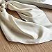 Champagne Silk Hair Scarf Scrunchies for Women Girls, Bow Scrunchies for Hair, Ribbon Hair Ties with Bow, Chiffon Hair Ribbon Long Hair Bands Ties Ponytail Holder