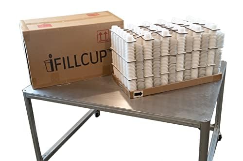 iFillCup 1296 Pods - Fresh Fill Dozens in Minutes for K Cup Brewers | Use Your Favorite Coffee: Estate, Exotic, Organic or Local Fresh Roast | Holds 50% More Coffee for a Richer Larger Brew
