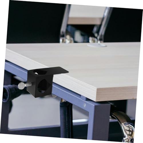 FOYTOKI Porch Railing Clamp for Deck Torch Holders Durable Metal G-clamp Mounting Bracket for Outdoor Torches Secure and Adjustable Design for Railings and Bannisters
