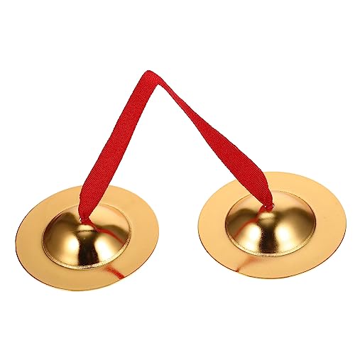 Abaodam Hand Cymbals Durable Percussion Instrument for Dance Parties Easy to Use present for Create Joyful Music Atmosphere