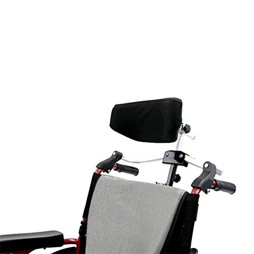 Karman Universal Folding Headrest For Wheelchair, Arctic Silver, Large, 20"-22" #TOP15