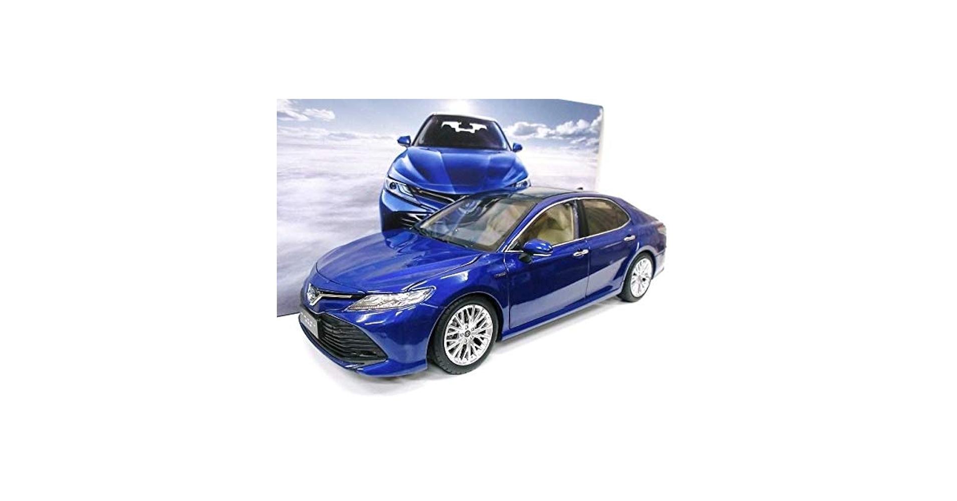 カムリ　1/18 ミニカー Amazon | TOYOTA特注 1/18 トヨタ カムリ CAMRY (ブルー) 2017