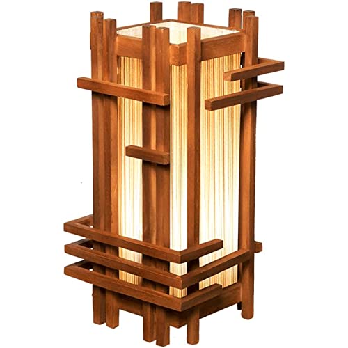 Lámpara de pie minimalista de madera para iluminar tu rincón de lectura favorito
