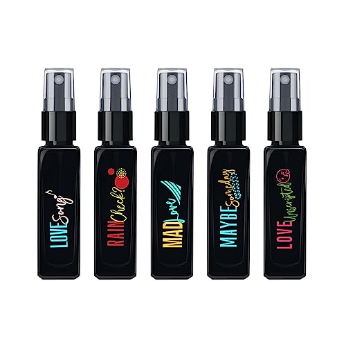 Maryaj Love Song EDP and Rain Check? EDP and Mad Love EDP and Maybe Someday EDP and Love Unscripted EDP (Pack of 5, Each 8ML) Long Lasting Scent Spray Gift For Men and Women - Image 2