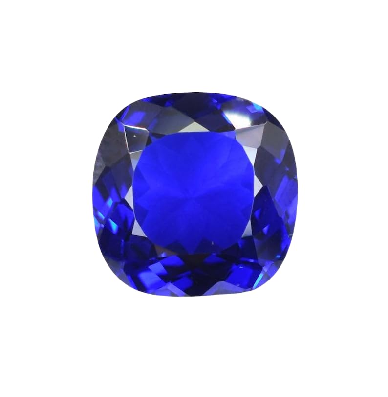 Tanzanite naturelle 15x15 mm pour fabrication bijoux bague pendentif