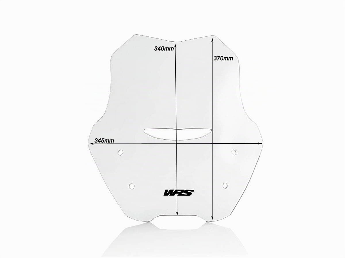 CUPOLINO PARABREZZA SPORT WRS R 1200 R 2015-2018 (Trasparente)
