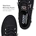 Skechers Women's Bobs B Cute Sneaker – Memory Foam, Flexible Outsole, Lightweight Vegan Shoes, Black/Black, 8.5