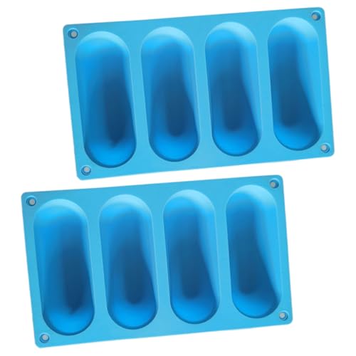 TOPPERFUN 2stücke Hotdog Pfannenformen Aus Silikon Wurstformen Hotdog Maker Silikonformen Für Küche Bratwurstformen Diy Formen Wurstform
