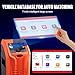 VEVOR Fully Automatic Refrigerant Recovery Machine for R134A+R1234YF - AC Recovery Machine Kit Built in Electronic Scale/Compressor/Recovery Tank, Recovery Machine HVAC Dual Cylinder