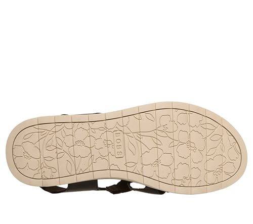 Skechers SKECHERS Women's Bobs Arch Fit Oasis - Cozy Crosser Sandal, Black, 8