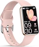 【1.57” Ultra-Thin Smartwatch - Comfortable & Stylish】 Enjoy an ultra-thin, lightweight fitness tracker designed for all-day comfort. Comes with adjustable wristbands (140mm-180mm for small wrists, 180mm-220mm for large wrists) to fit everyone. Perfec...